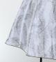 Hula Kids Cape Long Dress with Banana Leaf Print / Luxury Collection / Gray / Jp104gy