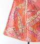 Hula Kids Cape Long Dress with Banana Leaf Print / Luxury Collection / Orange / Jp104or
