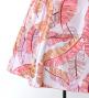 Hula Kids Cape Long Dress with Banana Leaf Print / Luxury Collection / Pink / Jp104pi