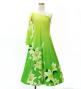 Hula Kids One Shoulder Long sleeve Dress with Lily / Luxury Collection / CRM & LGR / Jp105crlgr