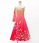 Hula Kids One Shoulder Long sleeve Dress with Lily / Luxury Collection / CRM & PI / Jp105crpi