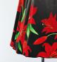 Hula Kids One Shoulder Long sleeve Dress with Lily / Luxury Collection / GRY & BLK / Jp105gybk