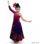 Hula Kids One Shoulder Long sleeve Dress with Lily / Luxury Collection / PI & NVY / Jp105pinv