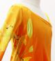 Hula Kids One Shoulder Long sleeve Dress with Lily / Luxury Collection / YEL & RD / Jp105crlgr