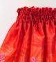 Hula Kids Shantung Pa'u Skirt with Red Ginger & Strelitzia Print / Luxury Collection / Jp107-6