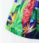 Hula Kids Shantung Pa'u Skirt with Red Ginger & Strelitzia Print / Luxury Collection / Jp107-7