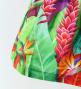 Hula Kids Shantung Pa'u Skirt with Red Ginger & Strelitzia Print / Luxury Collection / Jp107-8