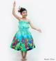 Hula Keiki Set-Up with Strelitzia & Red Ginger Print / Luxury Collection / Jp108-3