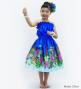 Hula Keiki Set-Up with Torch Ginger & Heliconia Print / Luxury Collection / Jp109-1