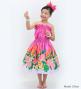Hula Keiki Set-Up with Torch Ginger & Heliconia Print / Luxury Collection / Jp109-5
