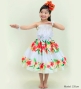 Hula Set up Keiki with Hibiscus Print / Luxury Collection / Beige / Jp110be