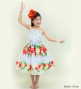 Hula Set up Keiki with Hibiscus Print / Luxury Collection / Beige / Jp110be