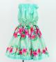 Hula Set up Keiki with Hibiscus Print / Luxury Collection / Light Blue / Jp110lbl