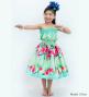 Hula Set up Keiki with Hibiscus Print / Luxury Collection / Light Blue / Jp110lbl