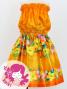 Hula Set up Keiki with Hibiscus Print / Luxury Collection / Orange / Jp110or