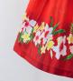 Hula Set up Keiki with Hibiscus Print / Luxury Collection / Red / Jp110rd