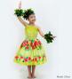 Hula Set up Keiki with Hibiscus Print / Luxury Collection / Yellow / Jp110ye