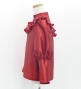 Kids Custom Yoke Frill Blouse with Shantung / JCp111-solid