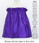 Hula Keiki Set-Up with Hula Girl Print / Luxury Collection / Purple / Jp111pu