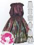 Hula Keiki Set-Up with Kahiko & Honu Print / Luxury Collection / Brown / Jp112br