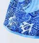 Hula Keiki Set-Up with Kahiko & Honu Print / Luxury Collection / Light Blue / Jp112lbl