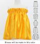 Hula Keiki Set-Up with Kahiko & Honu Print / Luxury Collection / Yellow / Jp112ye