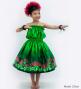 Hula Keiki Set-Up with Lehua Print / Luxury Collection / Green / Jp113gr