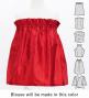 Hula Keiki Set-Up with Lehua Print / Luxury Collection / Red / Jp113rd