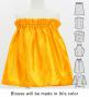 Hula Keiki Set-Up with Lehua Print / Luxury Collection / Yellow / Jp113ye