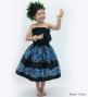 Hula Keiki Set-Up with Kahiko Print / Luxury Collection / Black / Jp114bk