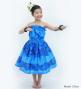 Hula Keiki Set-Up with Kahiko Print / Luxury Collection / Blue / Jp114bl