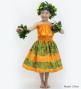 Hula Keiki Set-Up with Kahiko Print / Luxury Collection / Yellow / Jp114ye