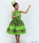 Hula Keiki Set-Up with Kahiko Print / Luxury Collection / Yellow Green / Jp114yegr