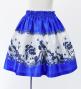 Hula Keiki Set-Up with Hula Girl Print / Luxury Collection / Blue / Jp116bl