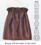 Hula Keiki Set-Up with Hula Girl Print / Luxury Collection / Brown / Jp116br