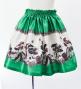 Hula Keiki Set-Up with Hula Girl Print / Luxury Collection / Green / Jp116gr