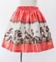 Hula Keiki Set-Up with Hula Girl Print / Luxury Collection / Orange / Jp116or
