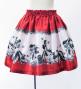 Hula Keiki Set-Up with Hula Girl Print / Luxury Collection / Red / Jp116rd
