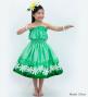 Hula Keiki Set-Up with Tiare & Kahiko Print / Luxury Collection / Green / Jp117gr