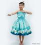 Hula Keiki Set-Up with Tiare & Kahiko Print / Luxury Collection / Light Blue / Jp117lbl