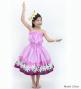 Hula Keiki Set-Up with Tiare & Kahiko Print / Luxury Collection / Pink / Jp117pi