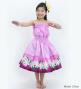 Hula Keiki Set-Up with Tiare & Kahiko Print / Luxury Collection / Pink / Jp117pi