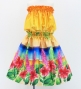Hula Keiki Shantung Set-Up with Hibiscus Print / Luxury Collection / Jp118-1
