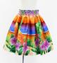 Hula Keiki Shantung Set-Up with Hibiscus Print / Luxury Collection / Jp118-3