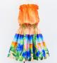 Hula Keiki Shantung Set-Up with Hibiscus Print / Luxury Collection / Jp118-5