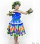 Hula Keiki Shantung Set-Up with Hibiscus Print / Luxury Collection / Jp118-6