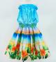 Hula Keiki Shantung Set-Up with Hibiscus Print / Luxury Collection / Jp118-7