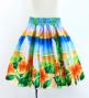 Hula Keiki Shantung Set-Up with Hibiscus Print / Luxury Collection / Jp118-7