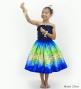 Hula Keiki Set-Up with Plumeria Lei Print / Luxury Collection / Jp120nvbl
