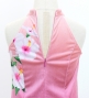 Hula Kids Long Hibiscus Dress with Velvet / Luxury Collection / Light Pink & Wine / Jp123lpiwi